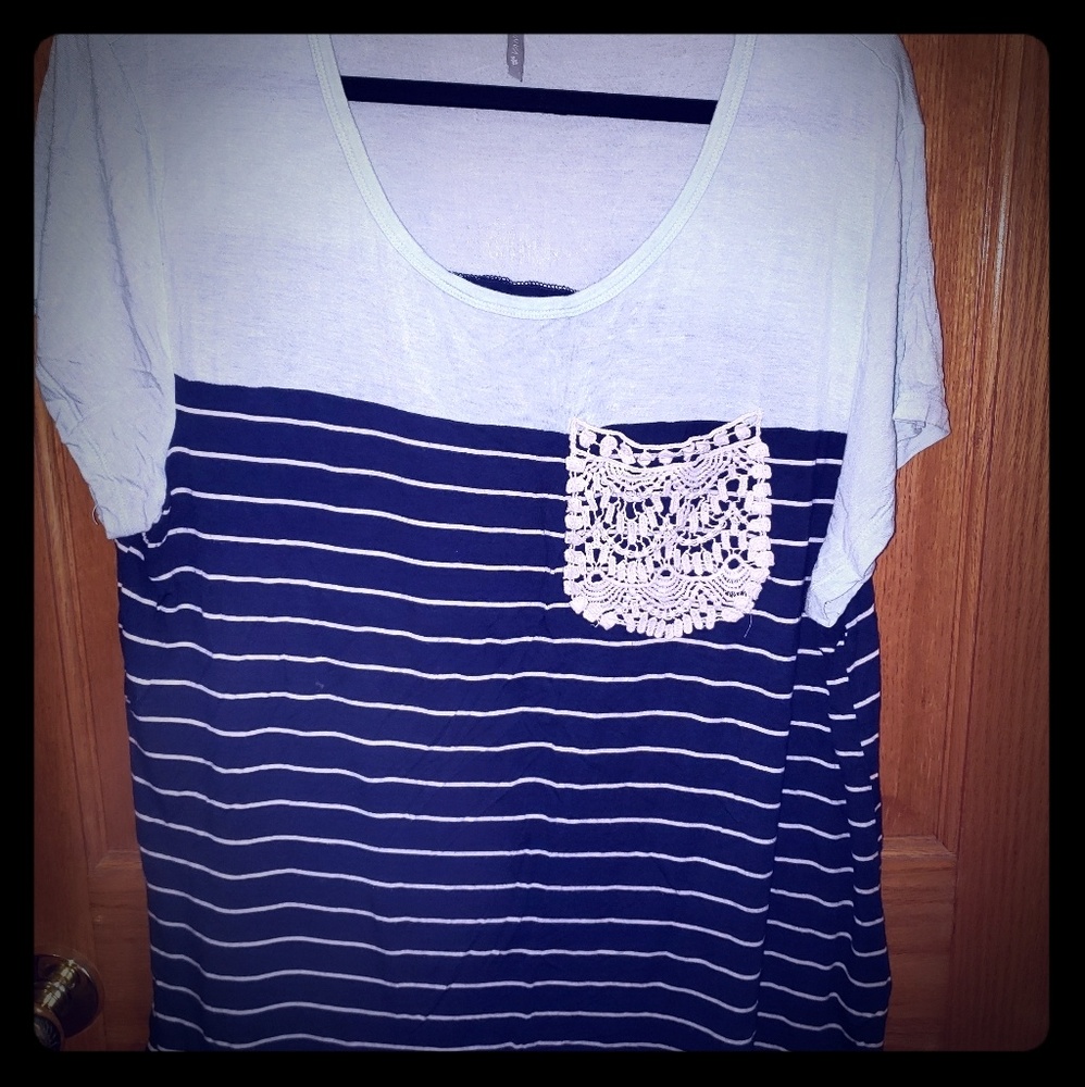 Boutique shirt, with lace poket